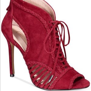 Avec Les Filles Joyce Lace-Up Open-Toe Shooties